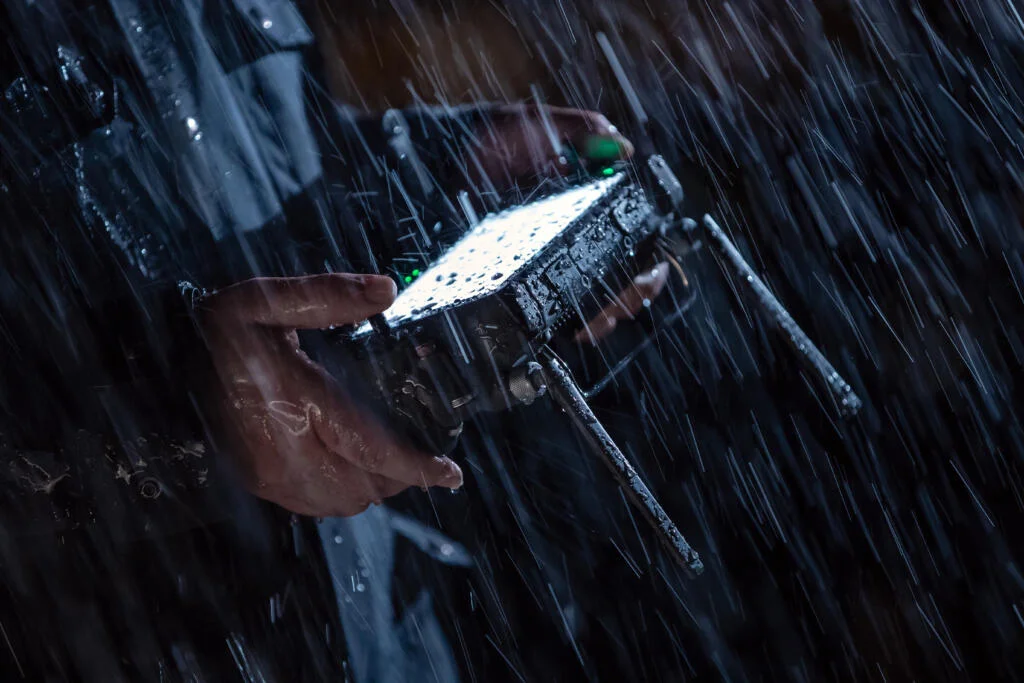DJI RC Plus sous la pluie