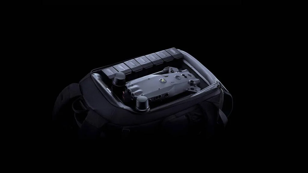 DJI M30 dans un sac à dos